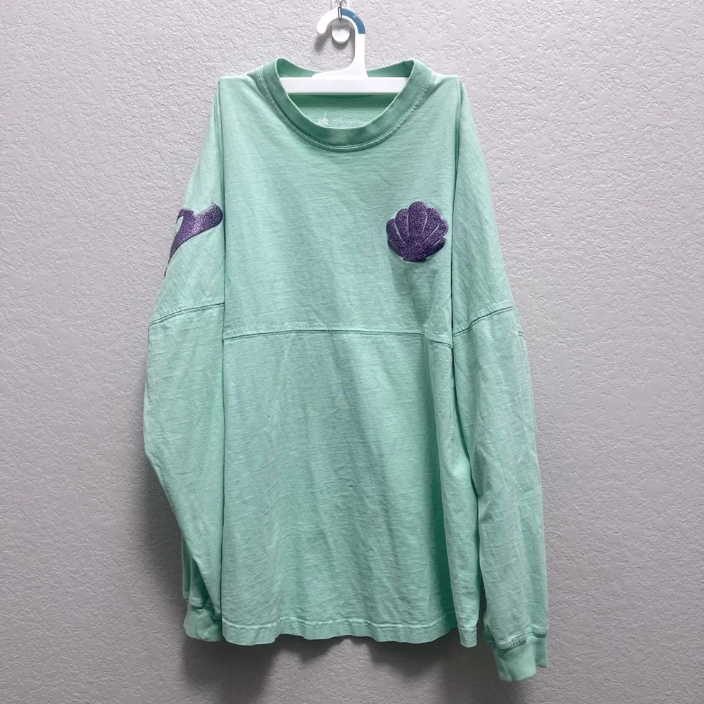Disneyland Resort Little Mermaid Princess Spirit Jersey Size M Disney Parks - Picture 1 of 5